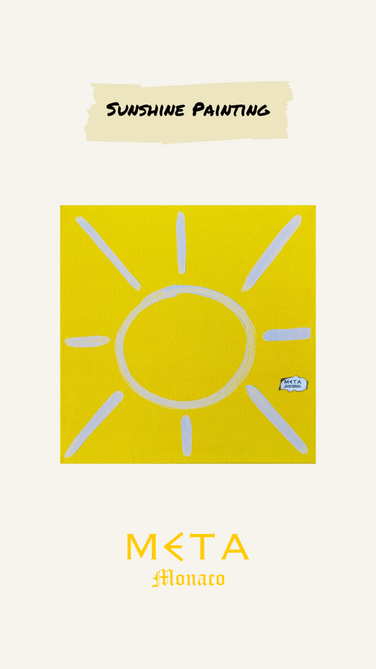 Sunshine Painting, 30x30cm