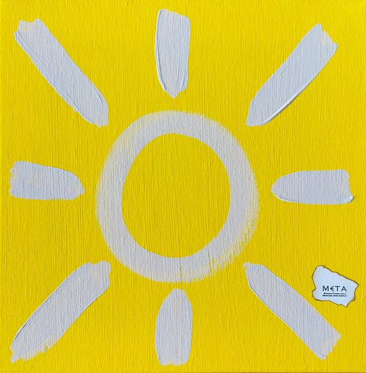 Sunshine Painting 30x30 cm