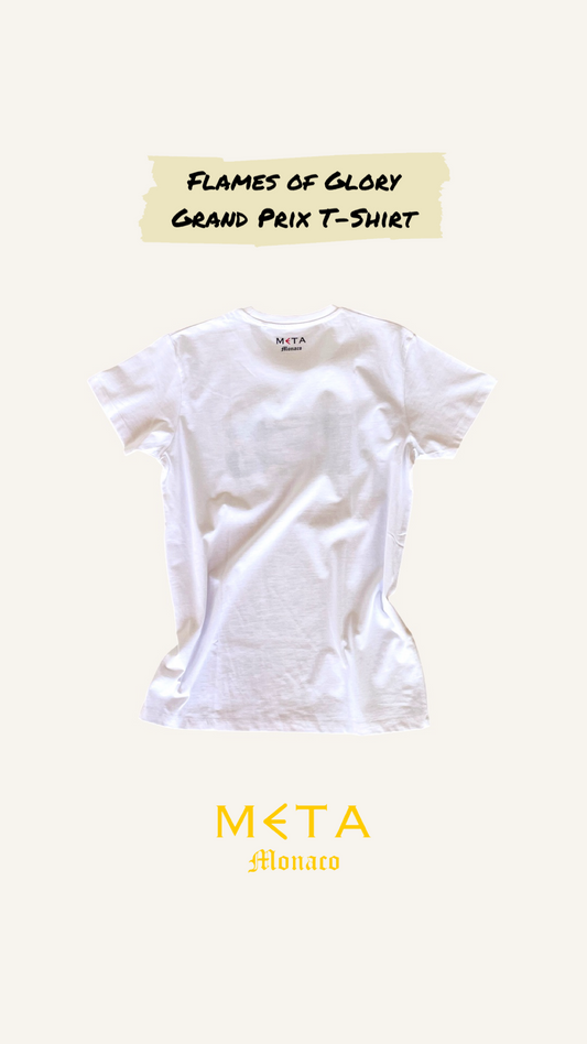 Grand Prix Flames of Glory T-Shirt White