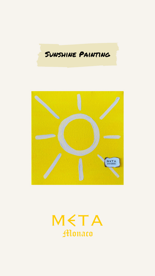 Sunshine Painting, 20x20cm