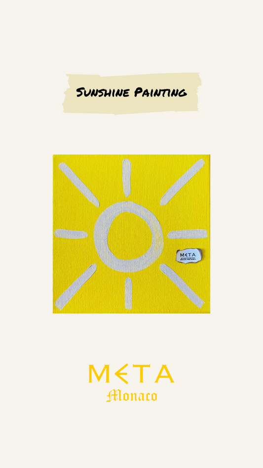 Sunshine Painting, 20x20cm