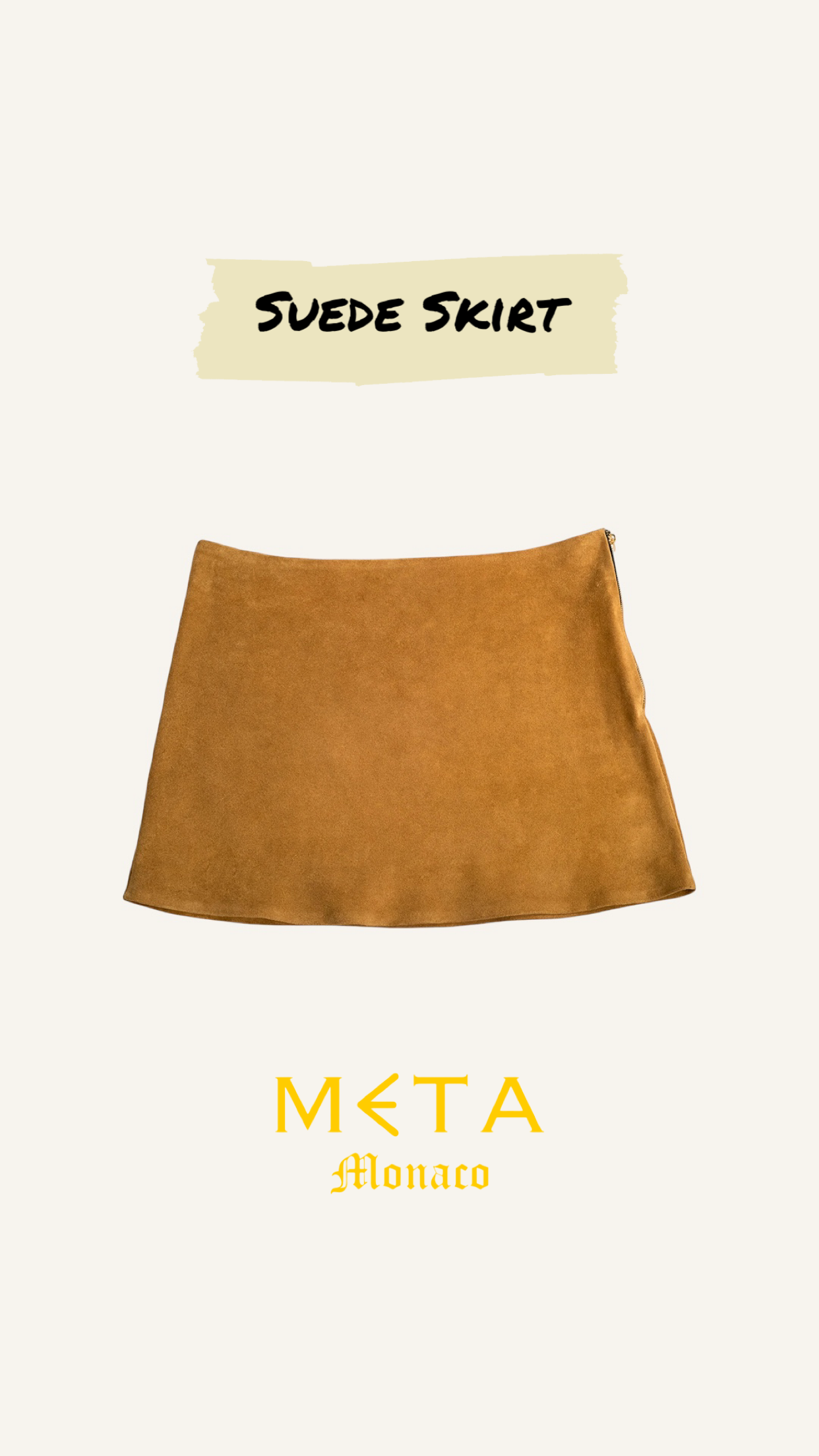 Suede Skirt
