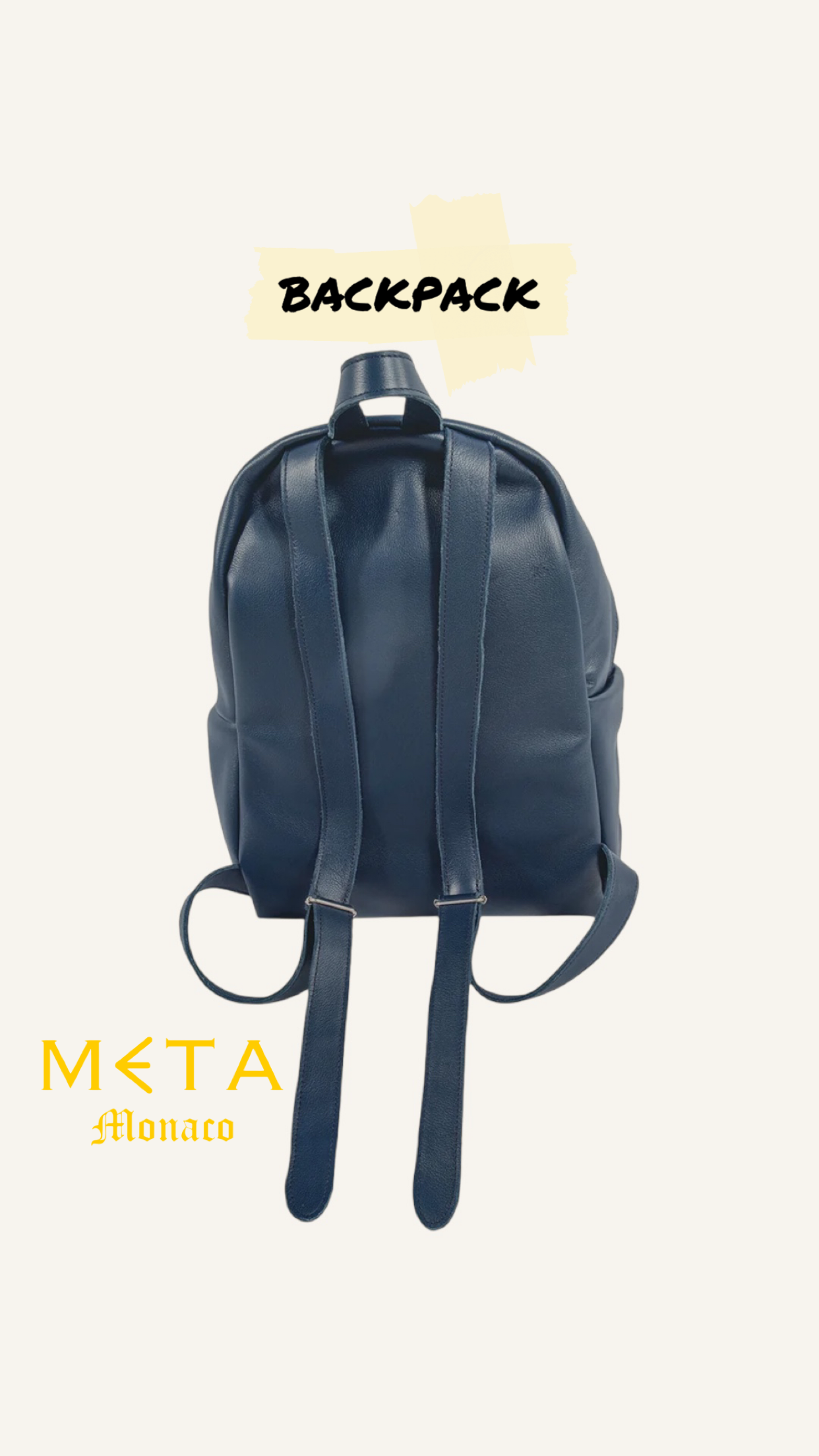Backpack Navy Blue