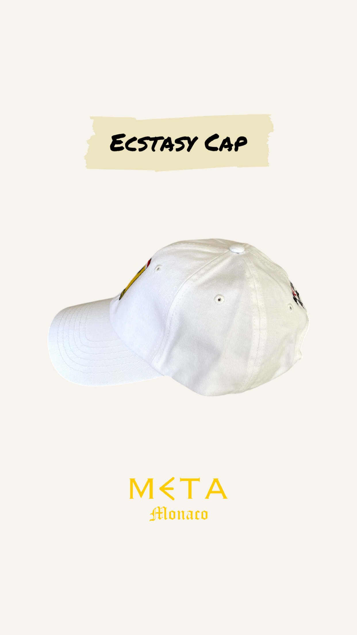 Ecstasy Cap, White