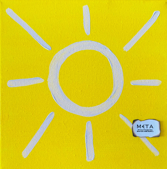 Sunshine Painting 20x20 cm