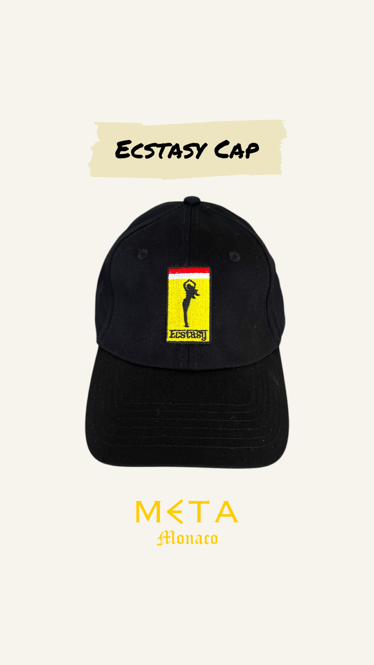 Ecstasy Cap, Black