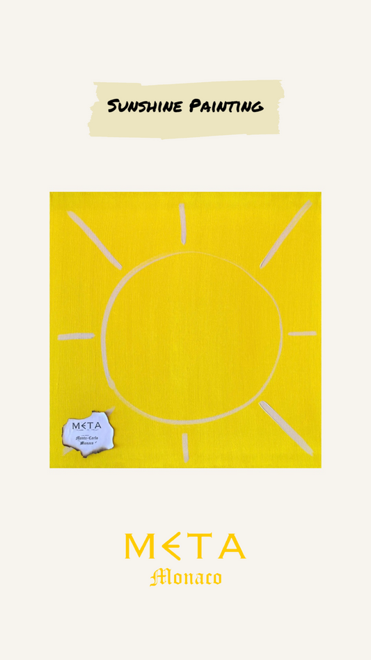Sunshine Painting, 50x50cm