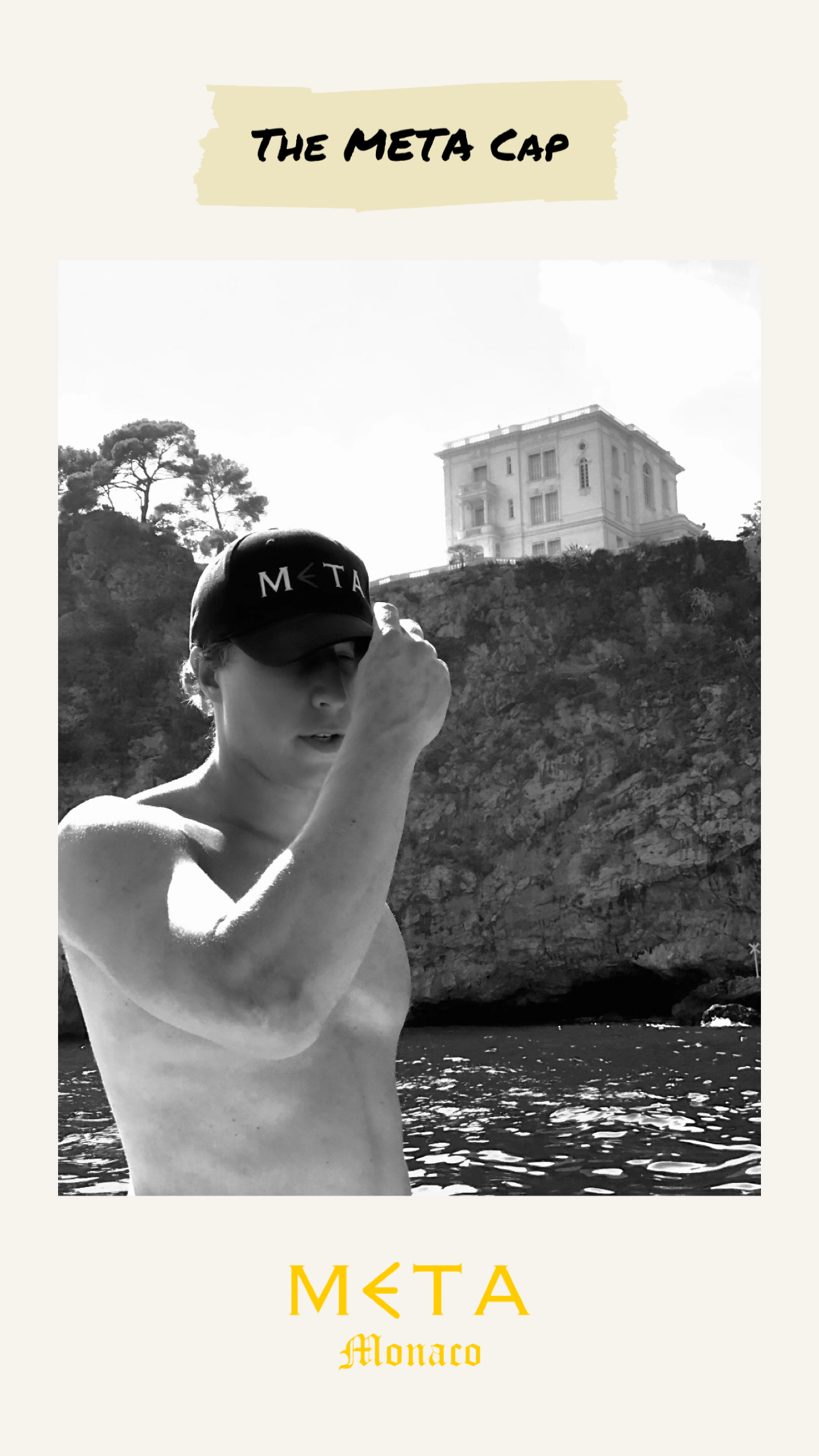 META Cap, Navy Blue