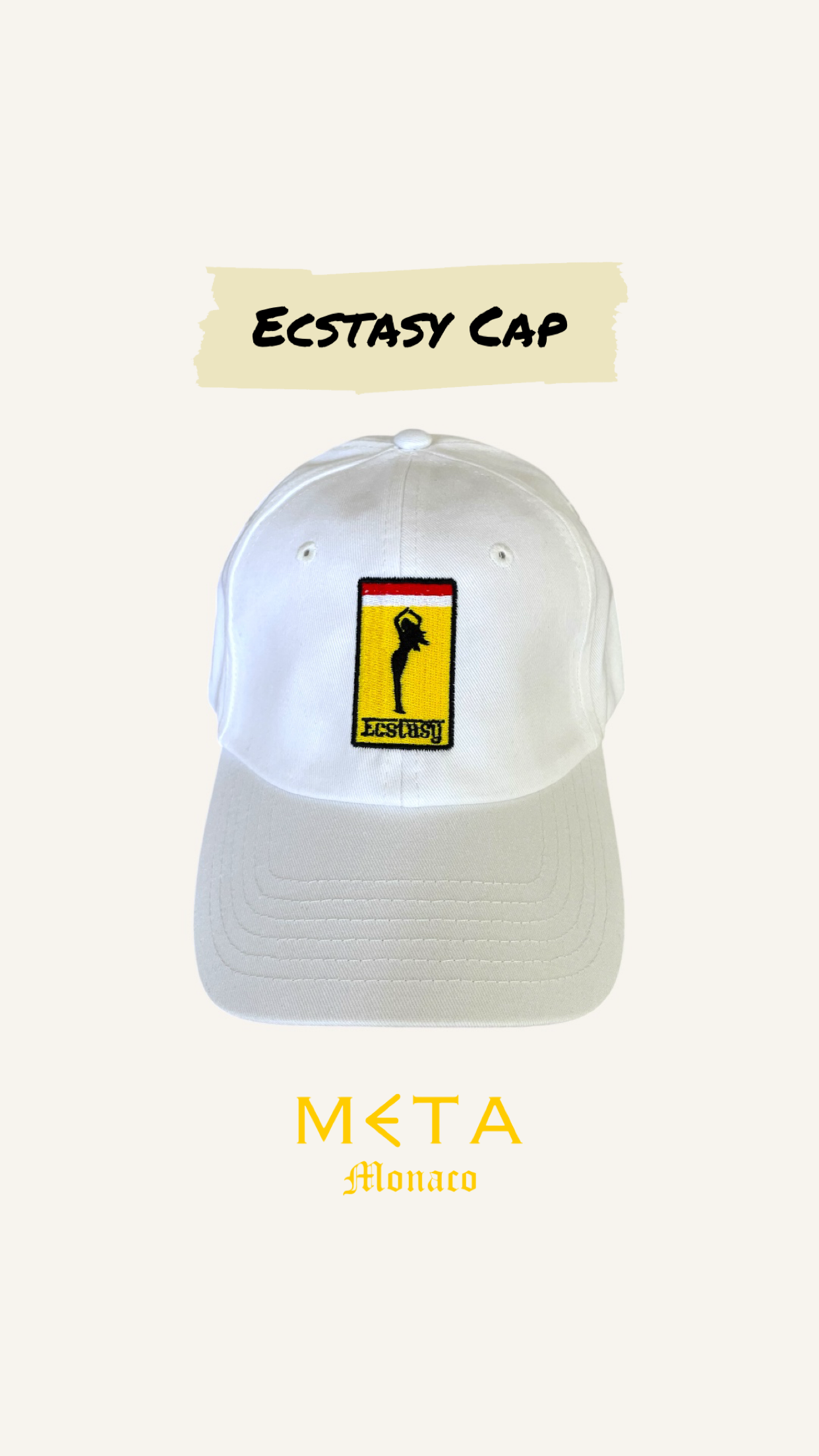 Ecstasy Cap, White