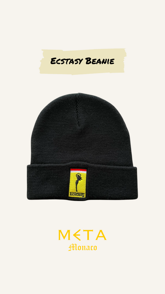 Ecstasy Beanie, Black