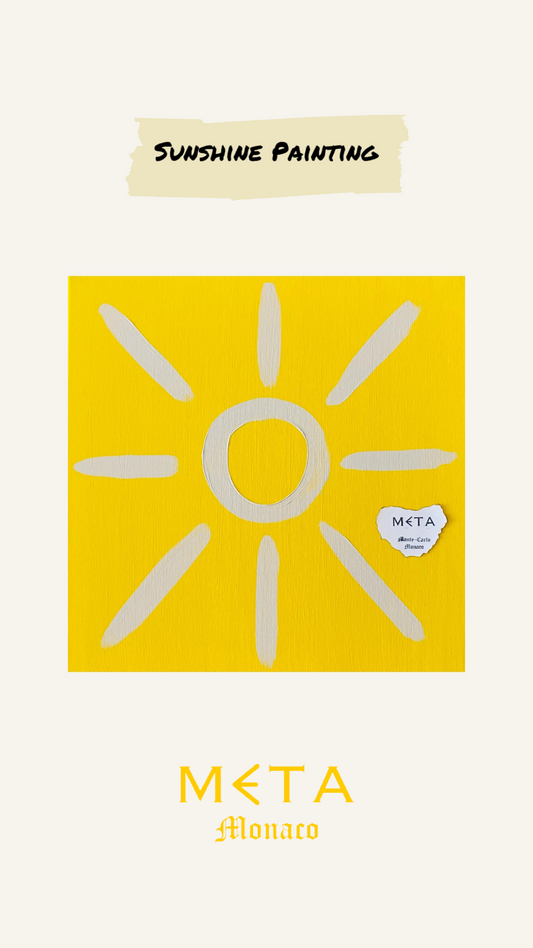 Sunshine Painting, 50x50cm