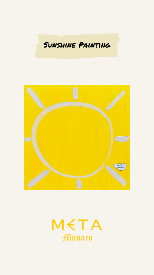 Sunshine Painting, 30x30cm