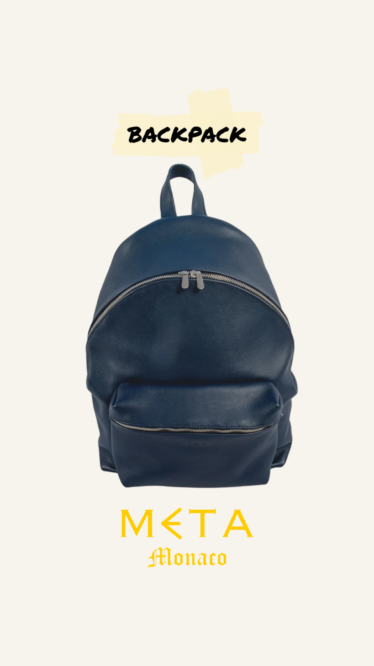 Backpack Navy Blue