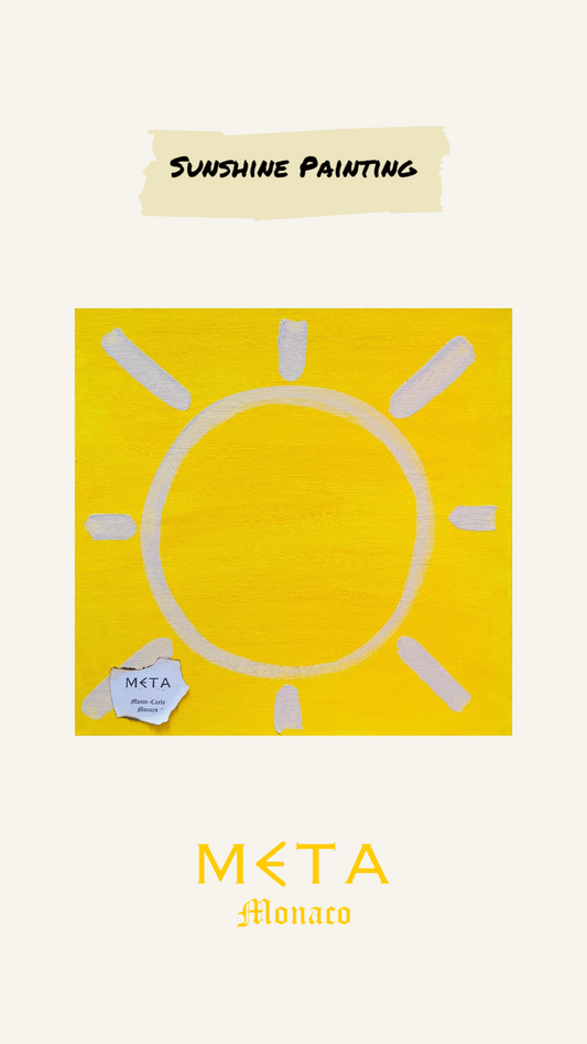 Sunshine Painting, 50x50cm