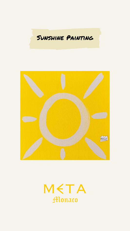 Sunshine Painting, 30x30cm