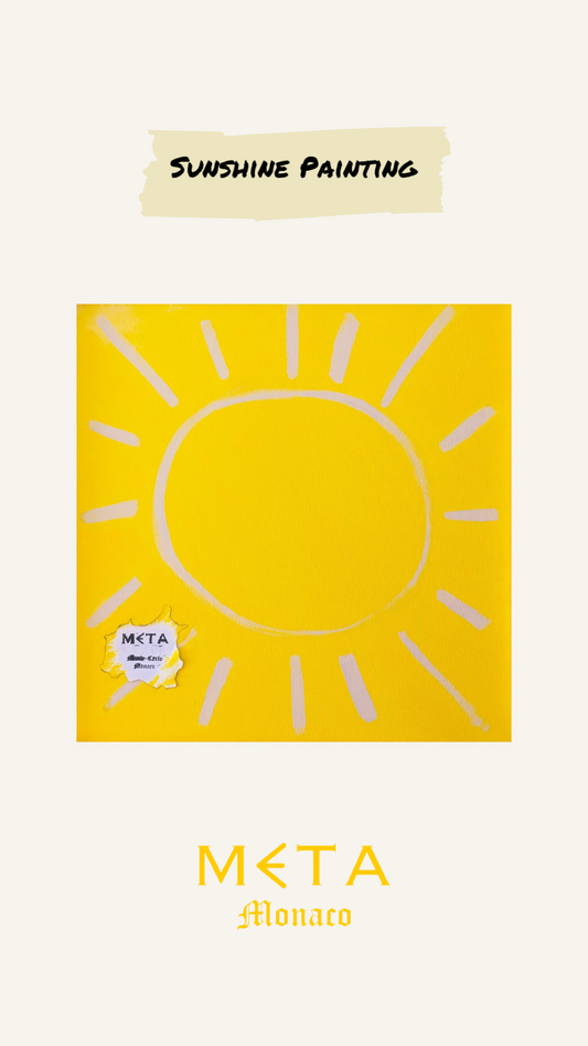 Sunshine Painting, 50x50cm