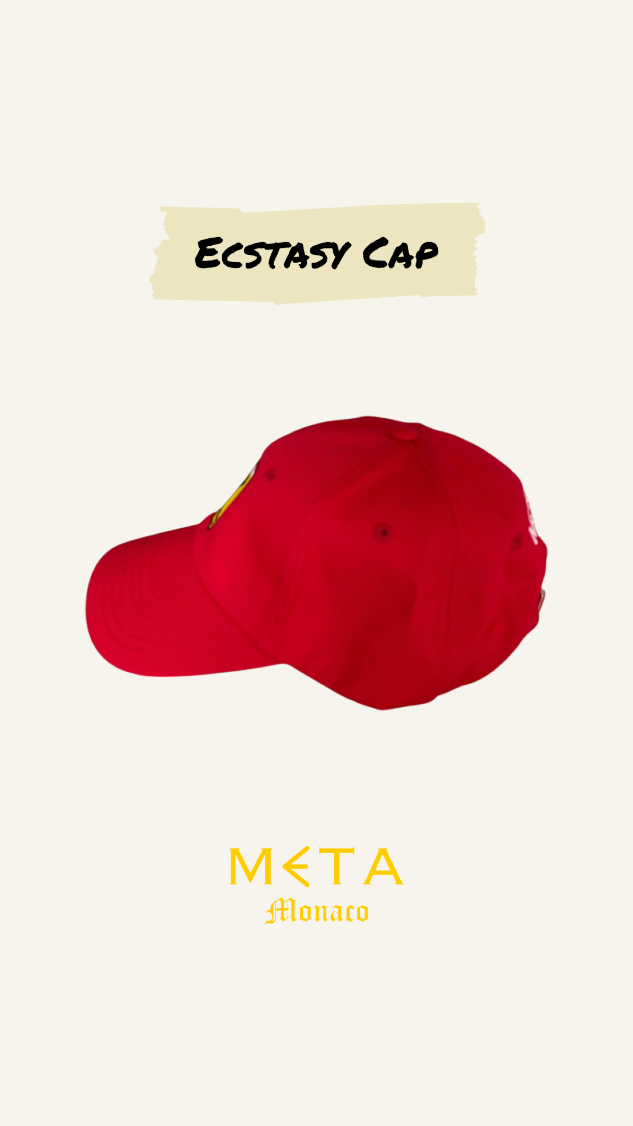 Ecstasy Cap, Red
