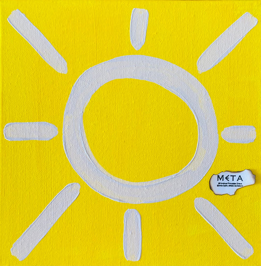 Sunshine Painting 20x20 cm