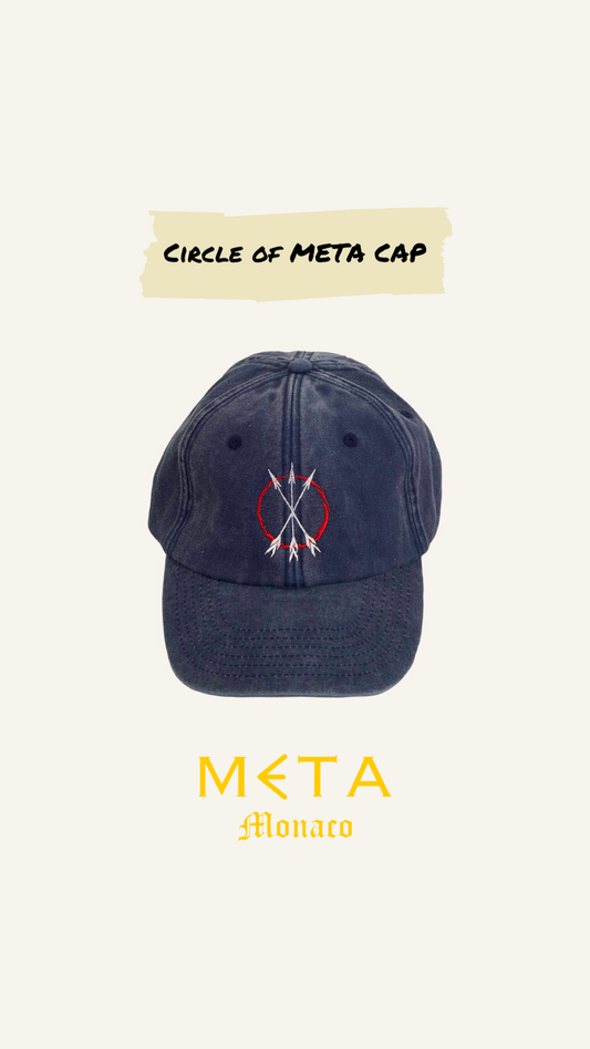 Circle of META Cap, navy blue