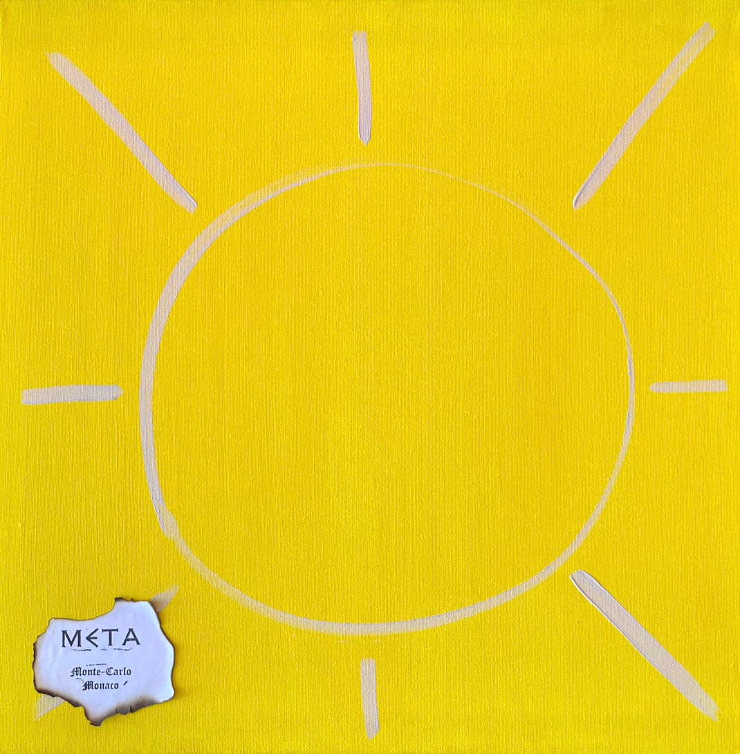 Sunshine Painting, 50x50cm