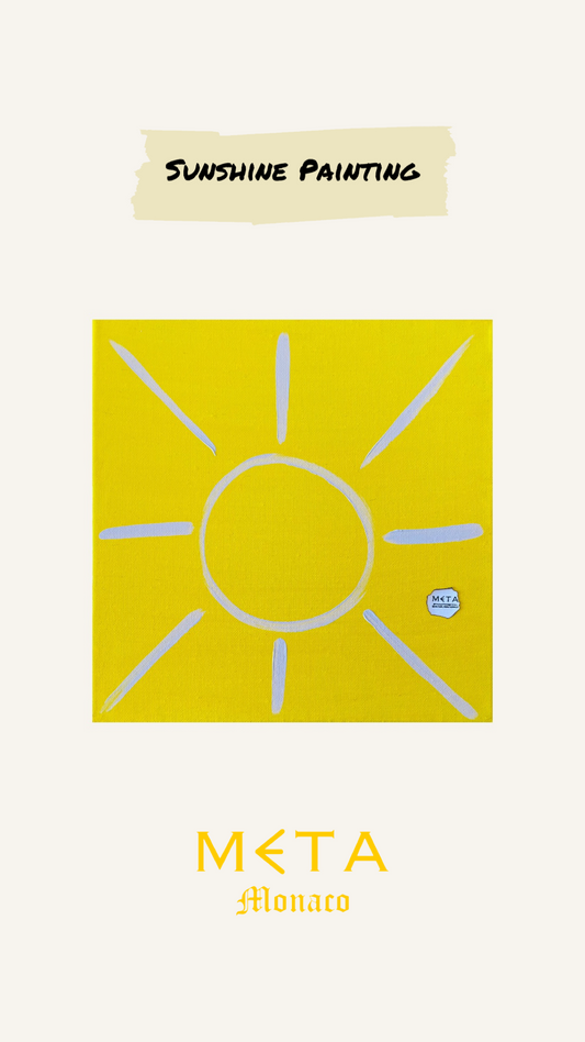 Sunshine Painting, 30x30cm
