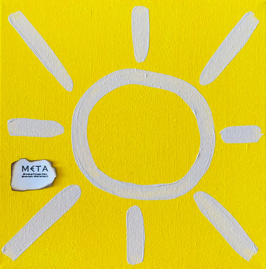 Sunshine Painting 20x20 cm