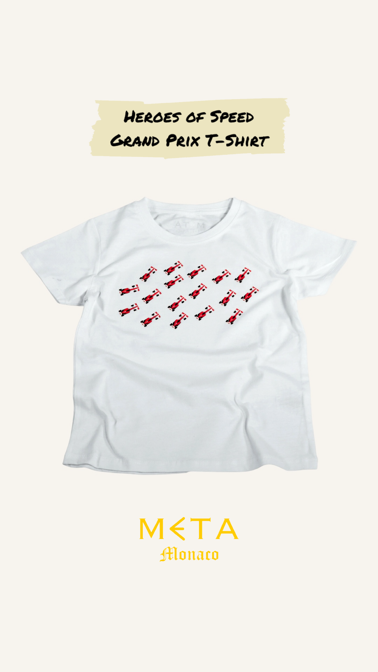 Grand Prix Heroes of Speed T-Shirt White