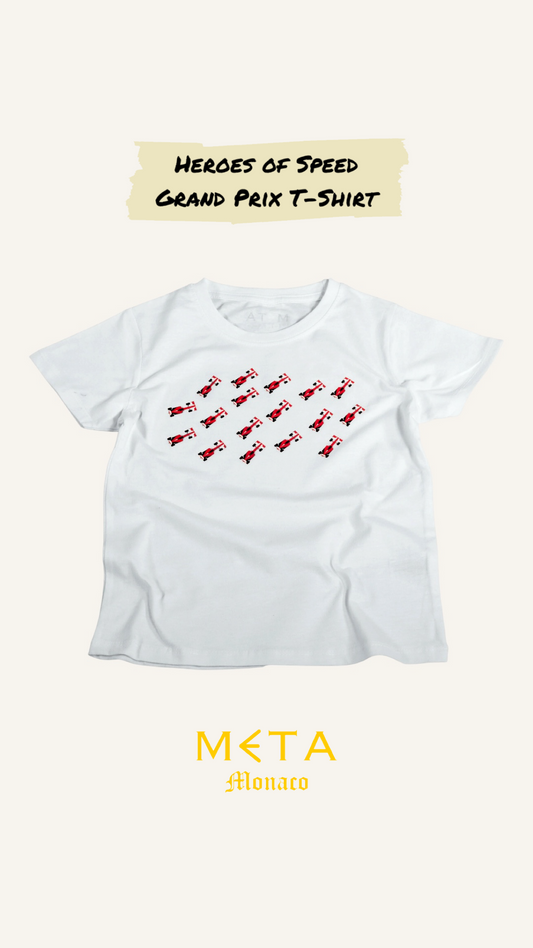 Grand Prix Heroes of Speed T-Shirt White