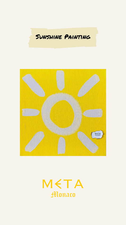 Sunshine Painting, 30x30cm