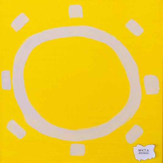 Sunshine Painting 30x30 cm