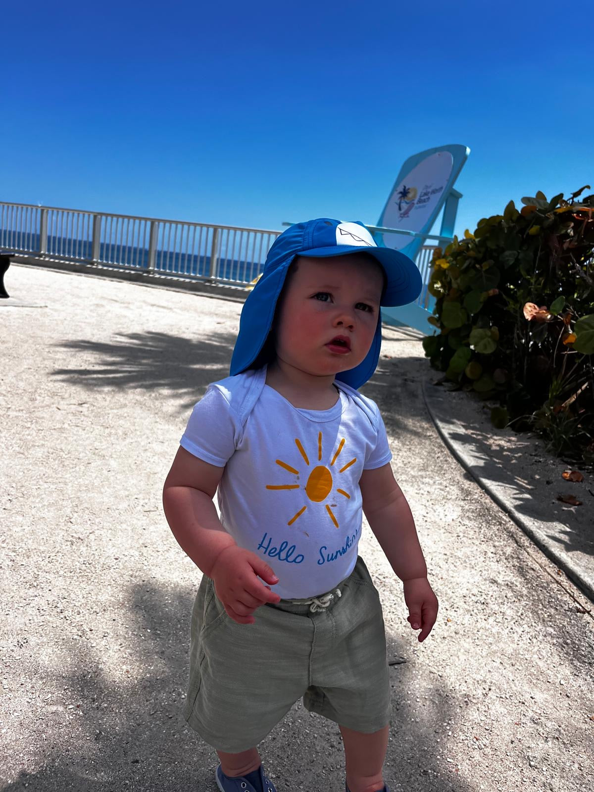 Baby Body Hello Sunshine, White