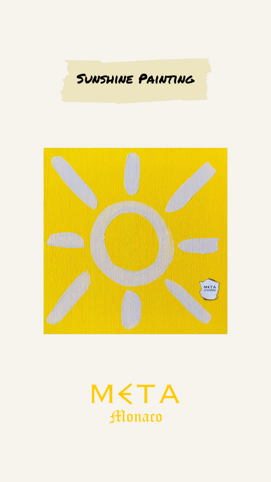 Sunshine Painting, 30x30cm