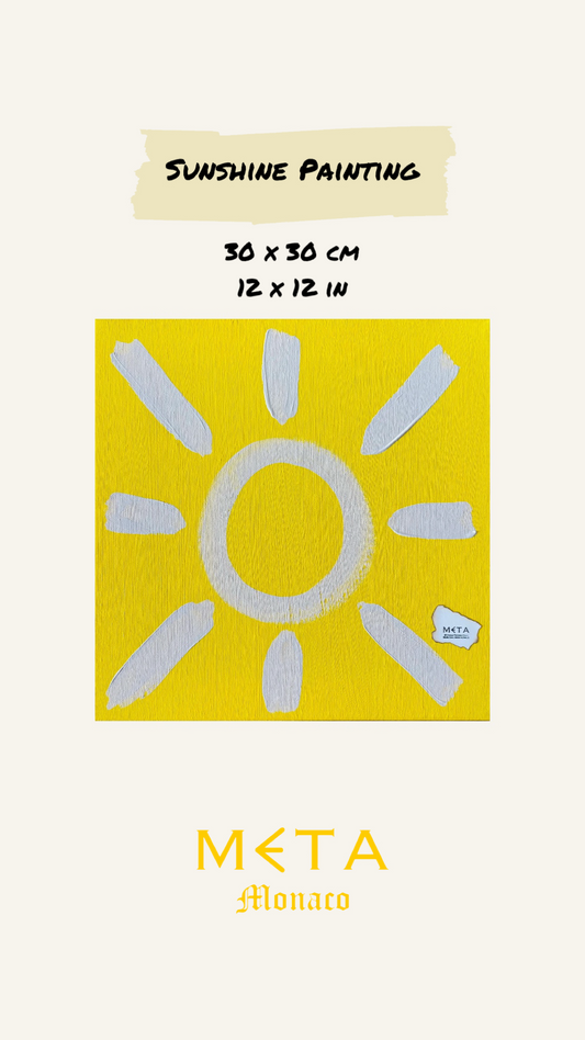 Sunshine Painting, 30x30cm