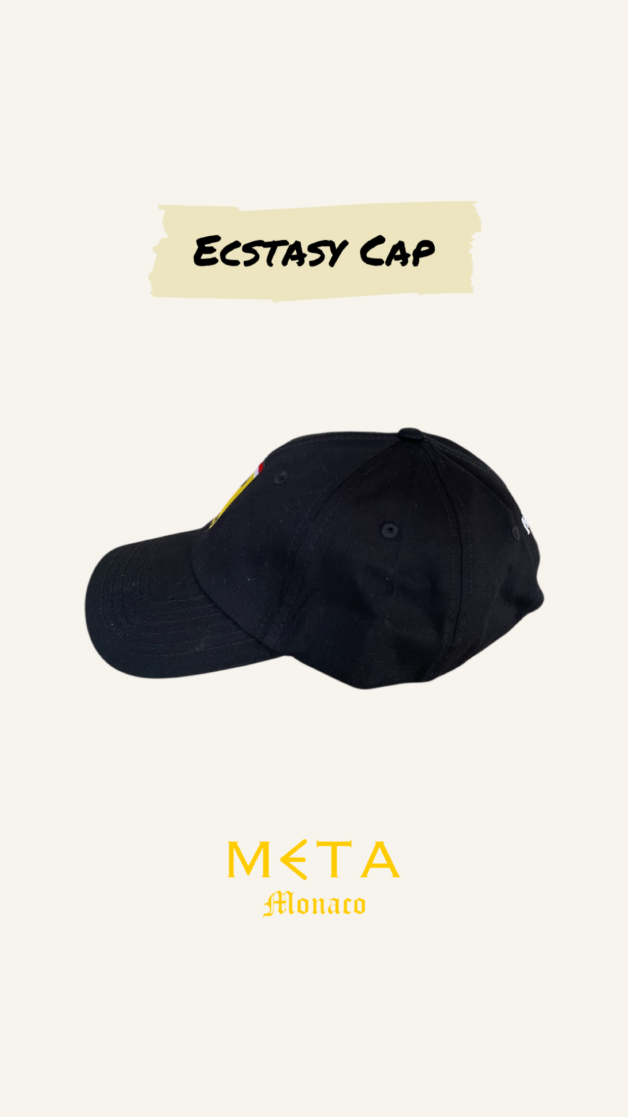 Ecstasy Cap, Black
