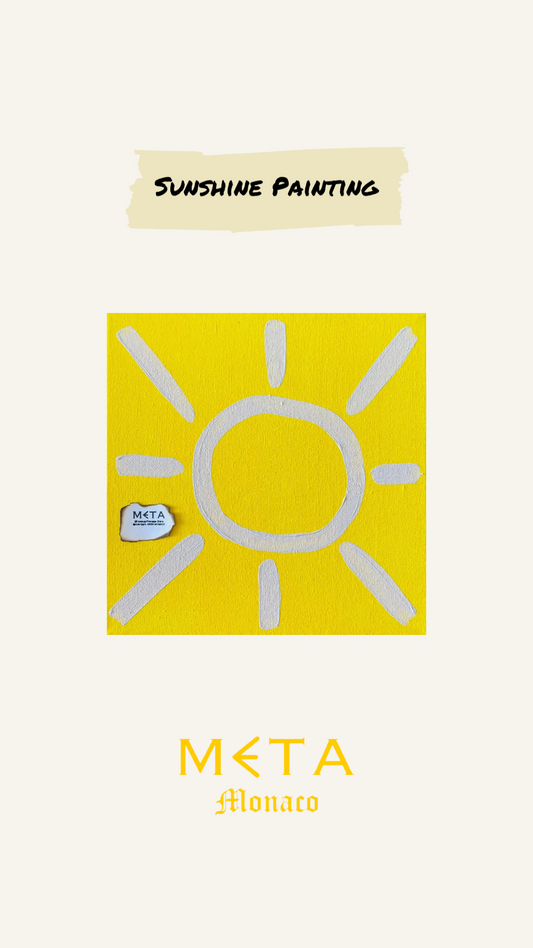 Sunshine Painting, 20x20cm