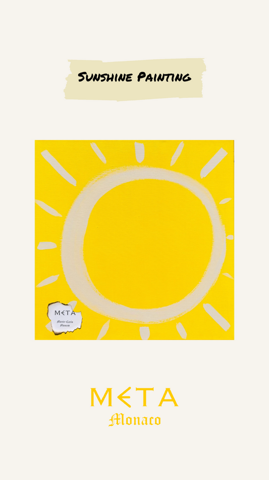Sunshine Painting, 50x50cm