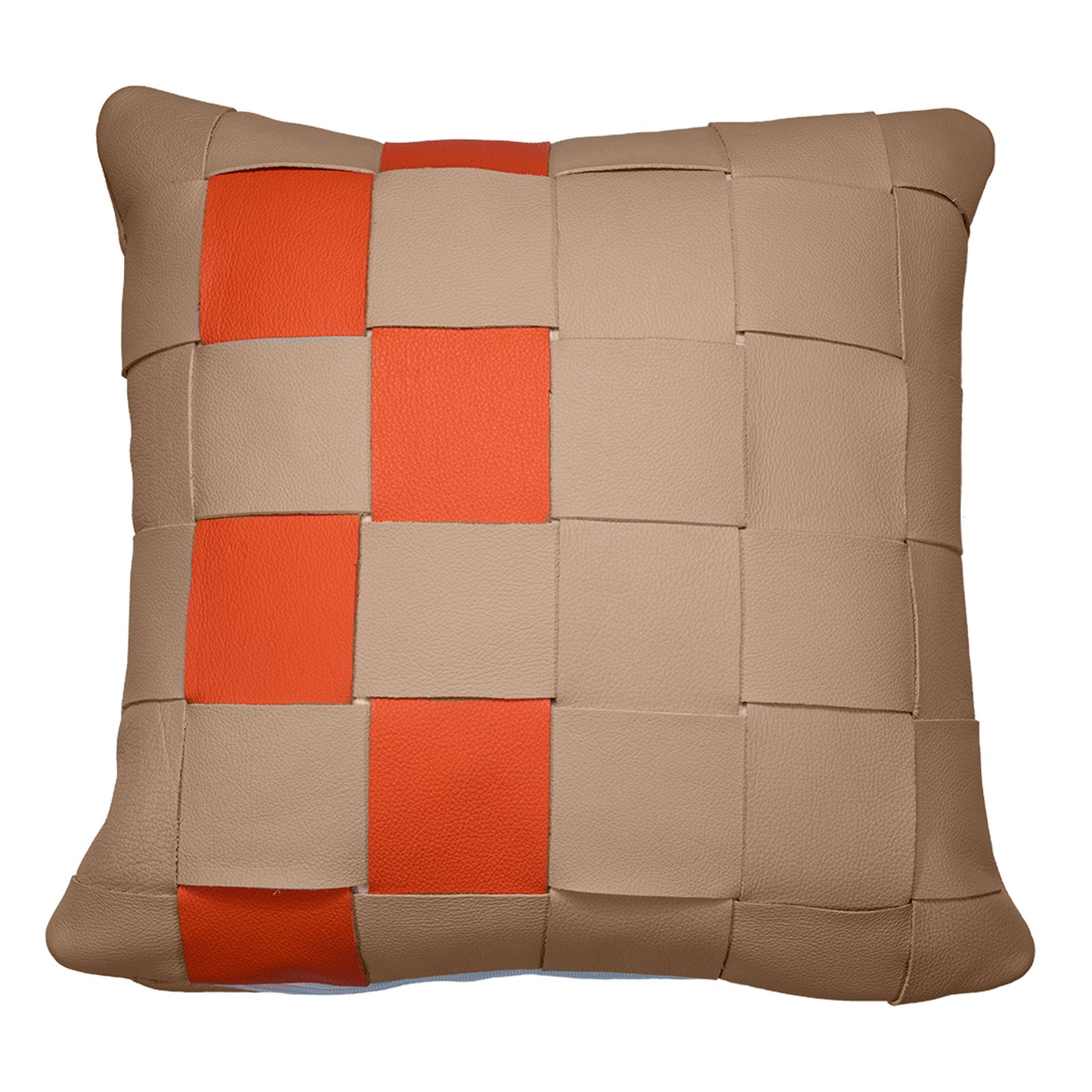 Leather Throw Pillow