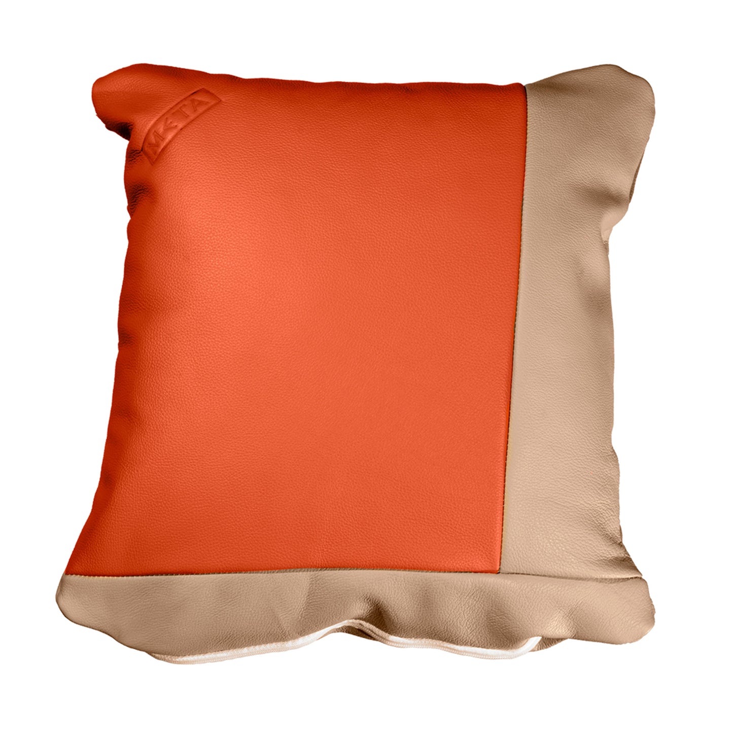 Leather Throw Pillow