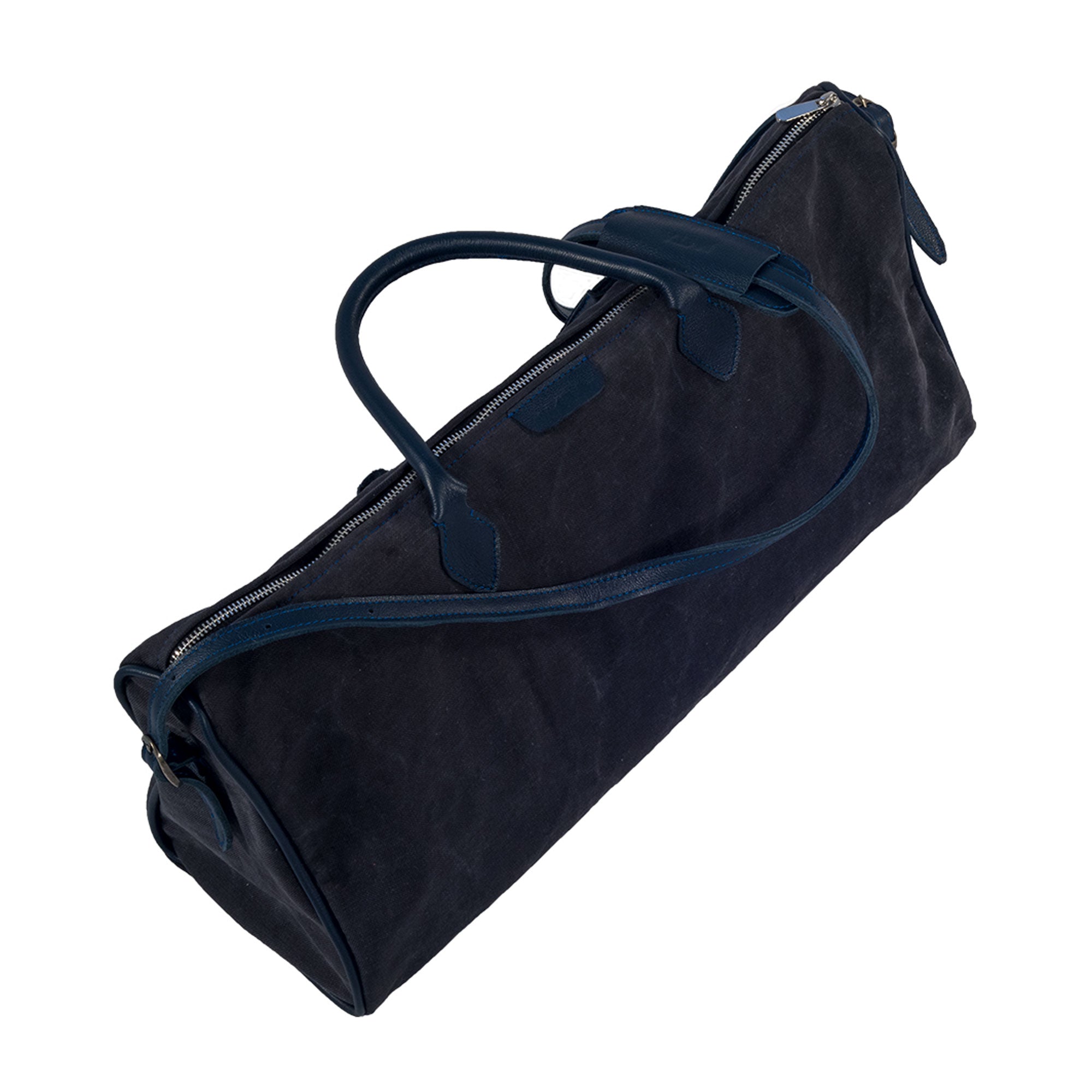 The Mariner Leather and Cotton Duffle Bag