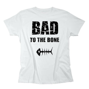 Open image in slideshow, Bad to the Bone T-Shirt, Black
