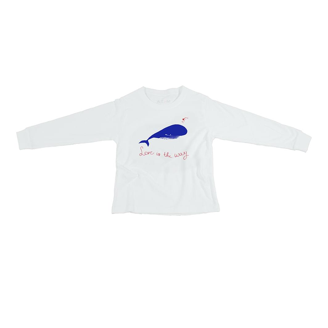 Kids Whale Long Sleeves T-Shirt